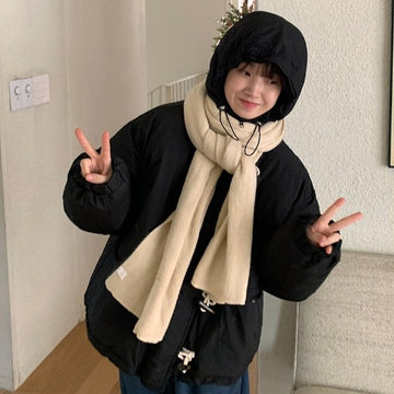 Hentz duffel hood over padding